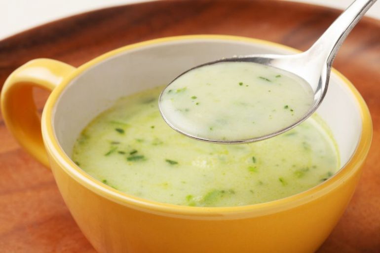 soep ter illustratie van Cup a soup