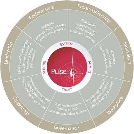Het RepTrak-model