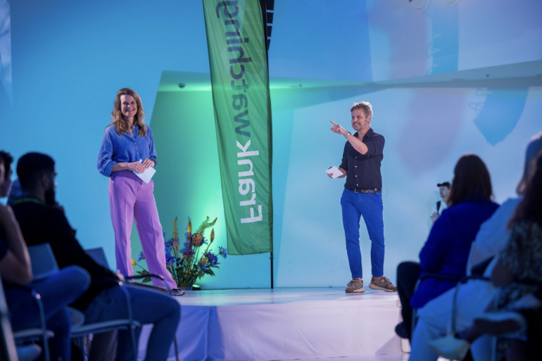Sessie NTR op Content Conference in de Jaarbeurs.