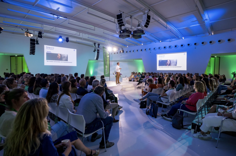 Spreker van Philips op Content Conference 2022.