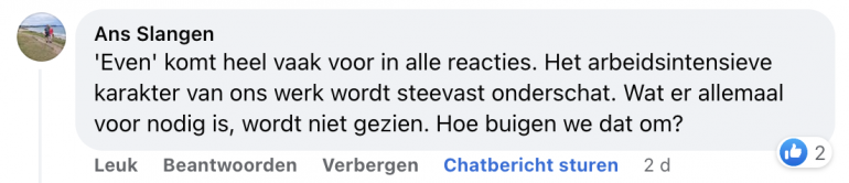 communicatie onderschat