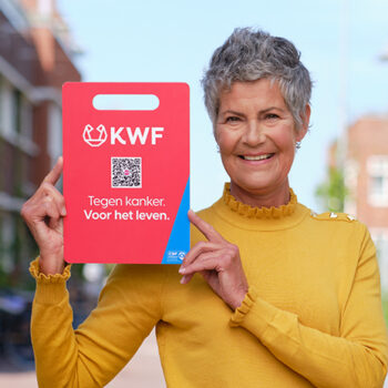 KWF collecteert als eerste goede doel volledig digitaal