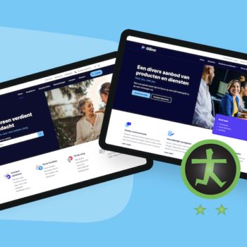 Nu ook drempelvrij-waarmerk voor Care en Business website van iWink