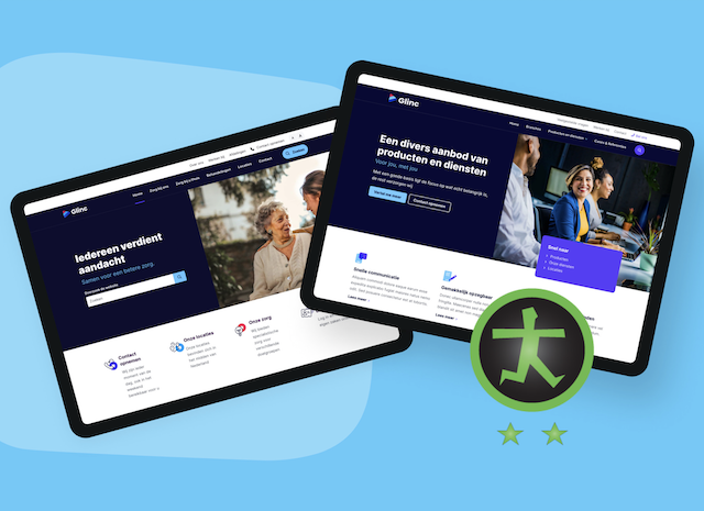 Nu ook drempelvrij-waarmerk voor Care en Business website van iWink