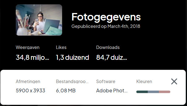 Voorbeeld veelgebruikte stockfoto