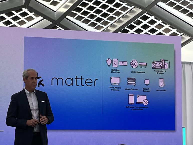 Samsung Setup van Matter