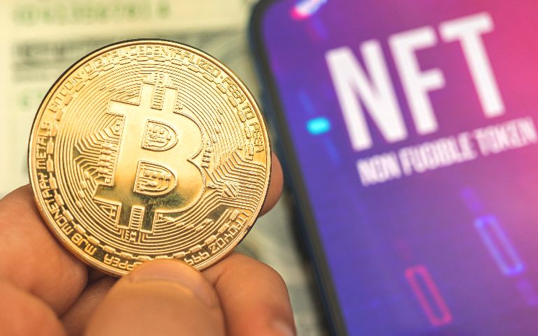 Blockchain technologie crypto en NFT Web3