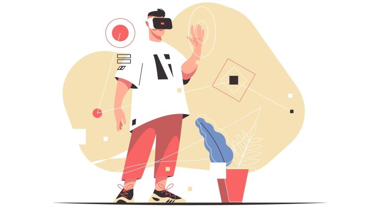 Virtuele belevenissen op een event.