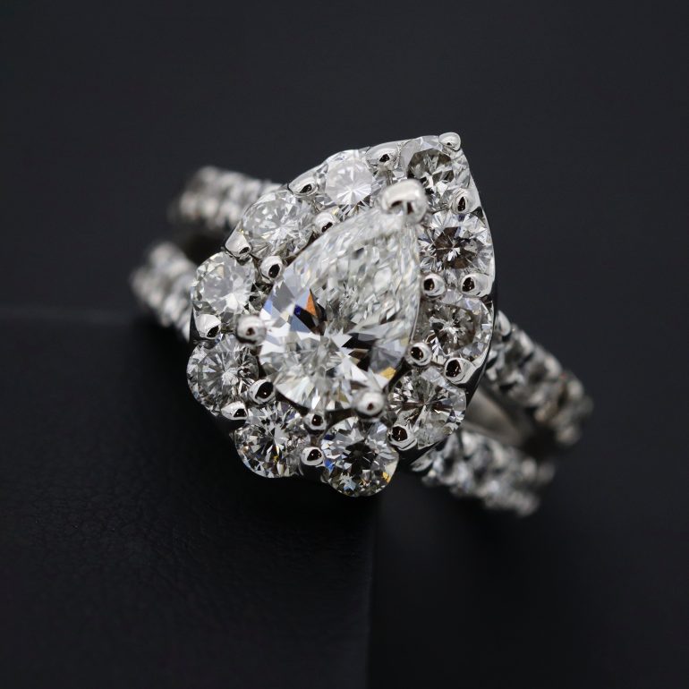 Diamanten ring.