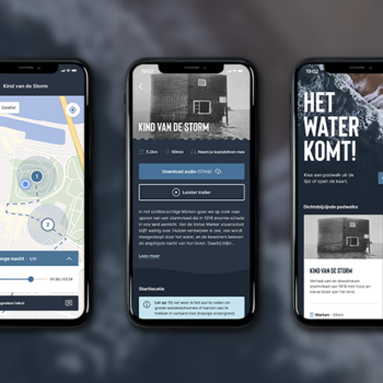 Robot Kittens ontwikkelt interactieve podwalk-app voor televisieserie Het water komt