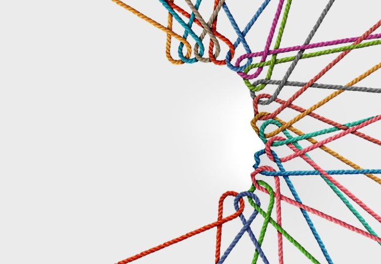 Neurodiversiteit symbolisch weergegeven