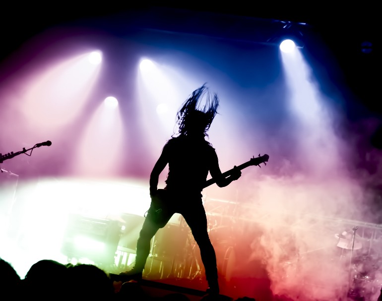 Heavy metal gitaarspeler.