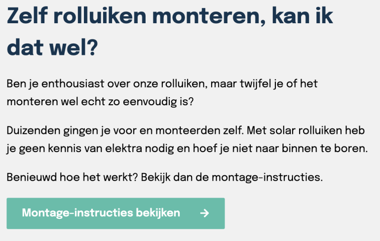 Voorbeeld solar rolluiken