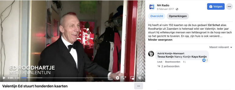 NH Radio Valentijnsdag Ed Roodhartje