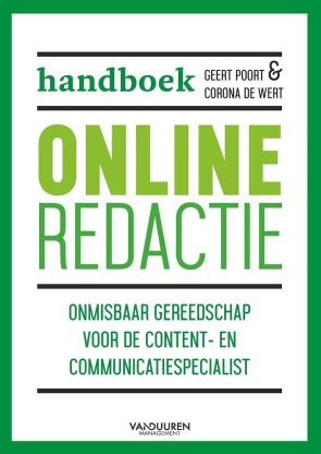 Cover Handboek Online Redactie, voor de contentspecialist