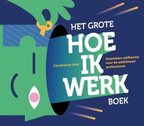 De kaft van het grote hoe ik werkboek.