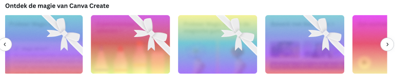 cadeautjes nieuwe tools canva