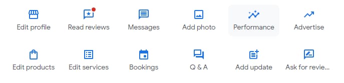 'Selecteer performance'-screenshot