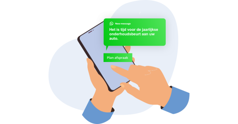 Relaties onderhouden met proactieve WhatsApp berichten