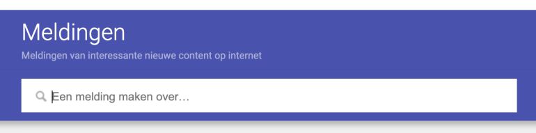 Google Alert instellen.