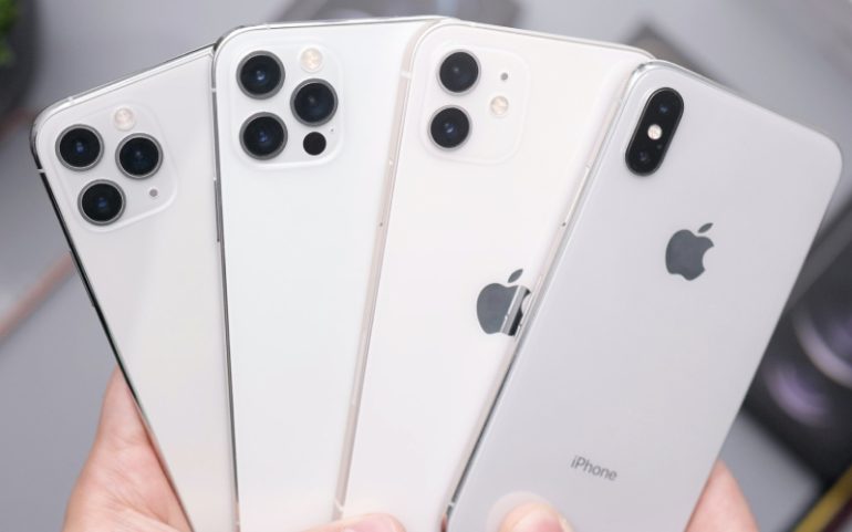 Verschillende iPhones
