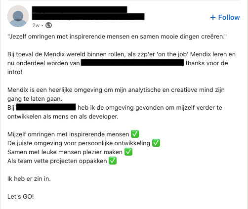 Voorbeeld emoloyee advocacy