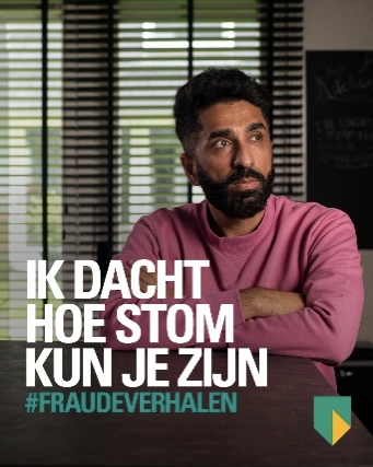 Beeld Fraudeverhalen-campagne ABN AMRO