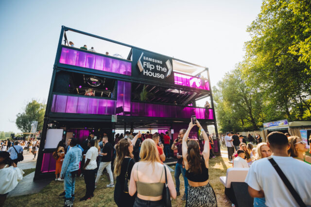 Playground maakt Samsung onderdeel van de jongerencultuur deze festivalzomer