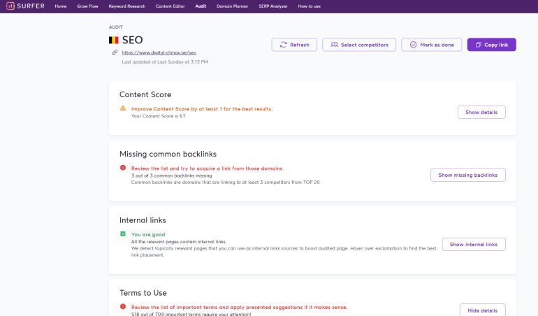 Een SEO-audit doen