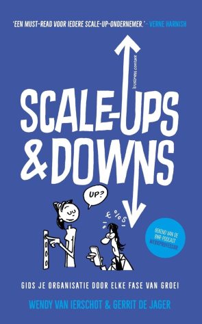 Boekentips cover scale-ups en downs bron: wendy van ierschot en gerrit de jager