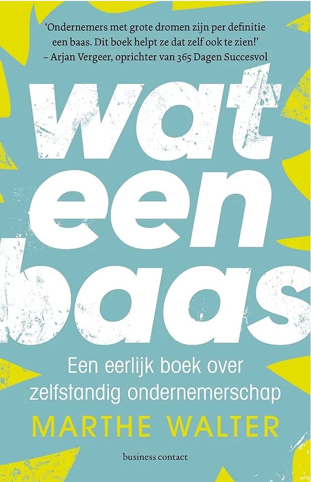 Boek 'Wat een baas'.