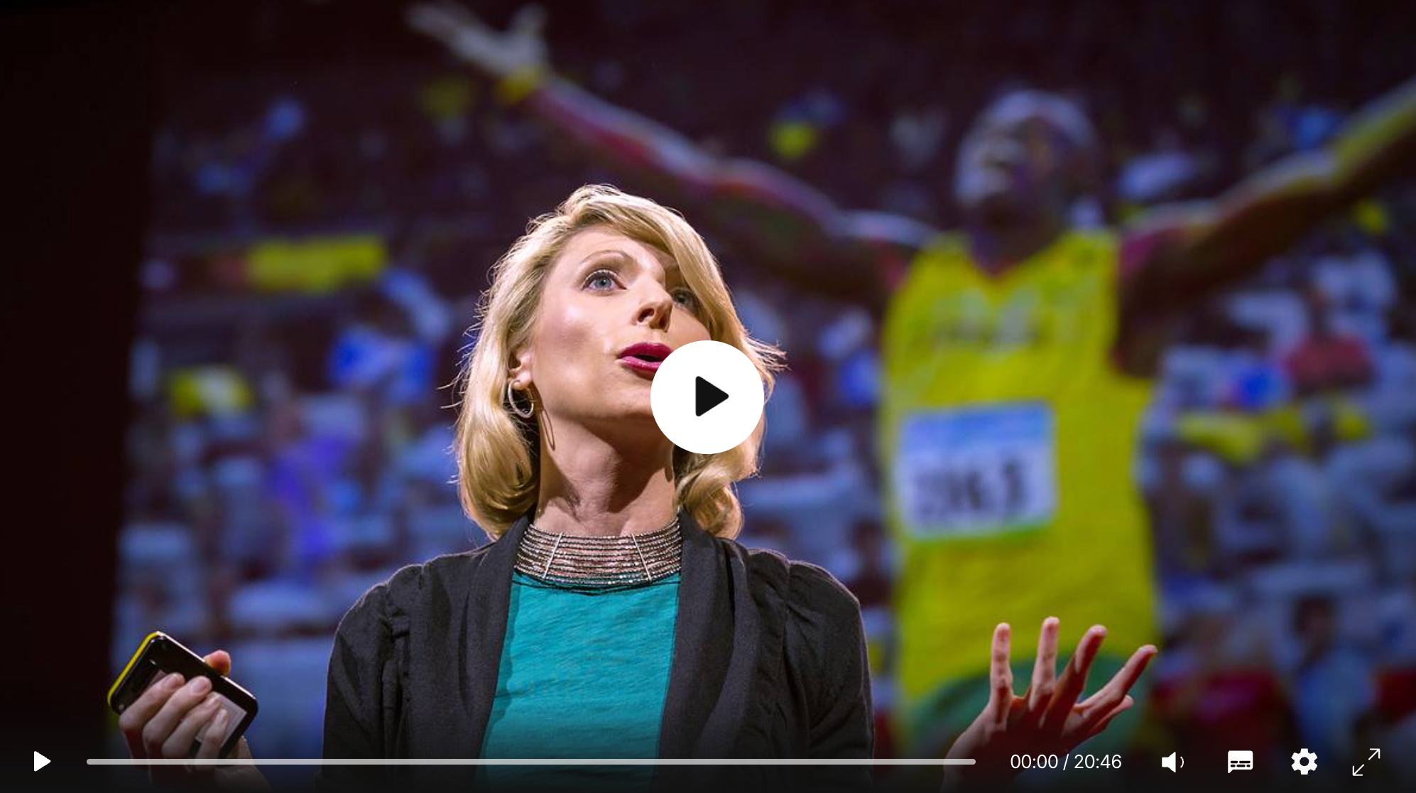 Presentatie over lichaamstaal van Amy Cuddy.