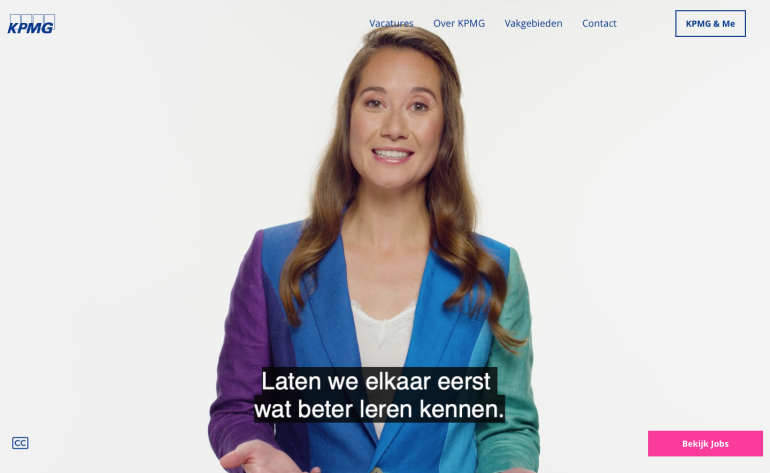 KPMG interactieve flow