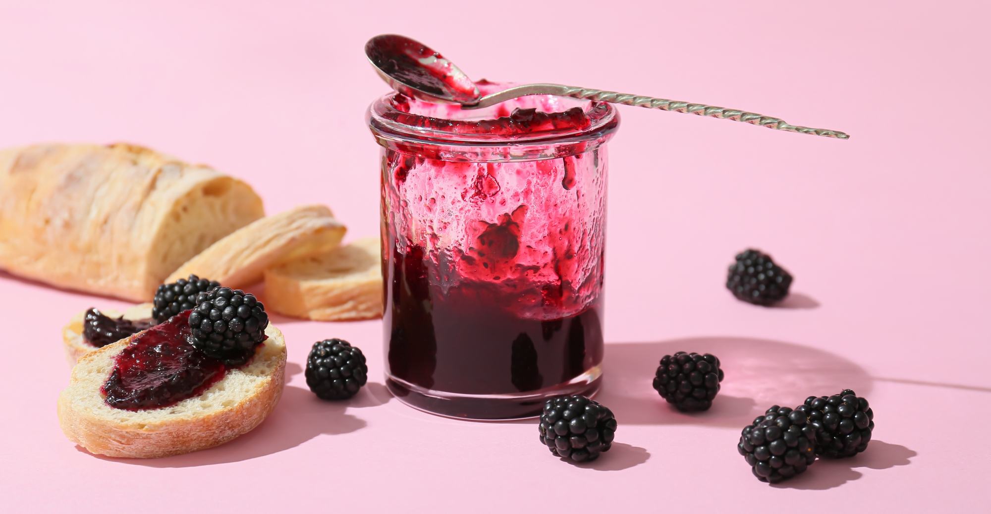 Boterham met jam.