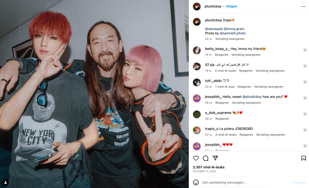 Virtual influencer Zinn.