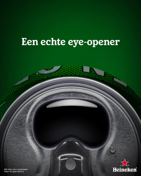 Inhaker voorbeeld heineken