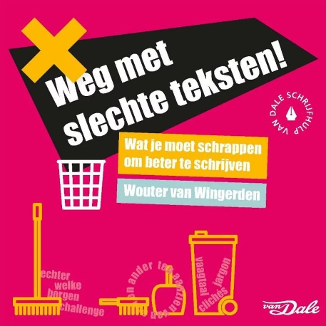 Weg met slechte teksten boek cover. 