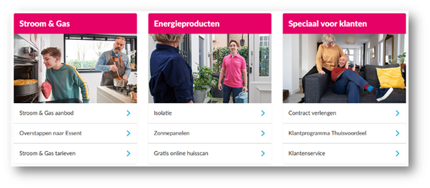 Onderdelen met witruimte