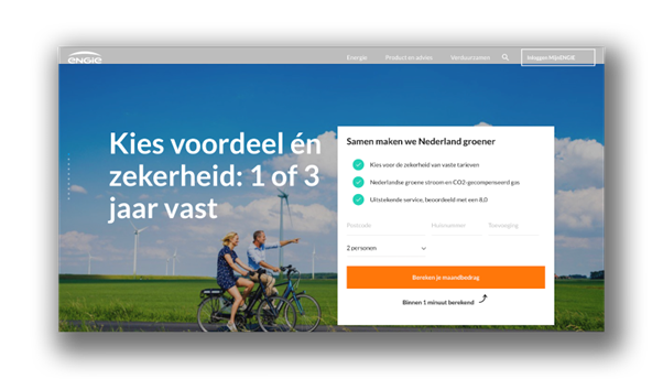 In een oogopslag screenshot