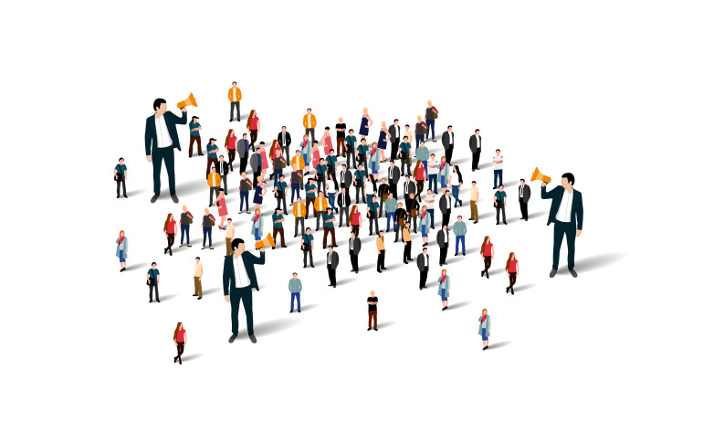 Community building mensen samen