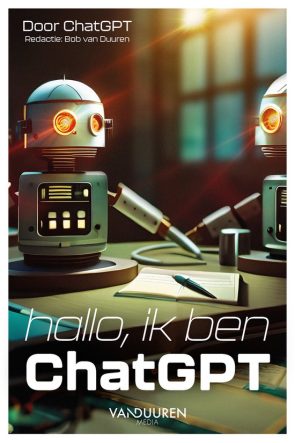 Hallo ik ben ChatGPT boekcover. 