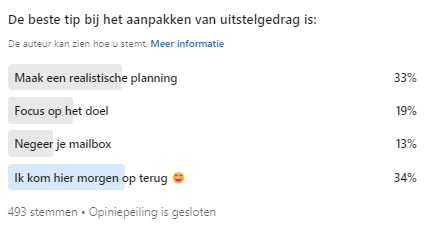 poll op LinkedIn