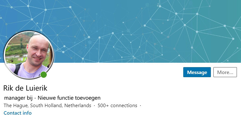 wat? nee joh!