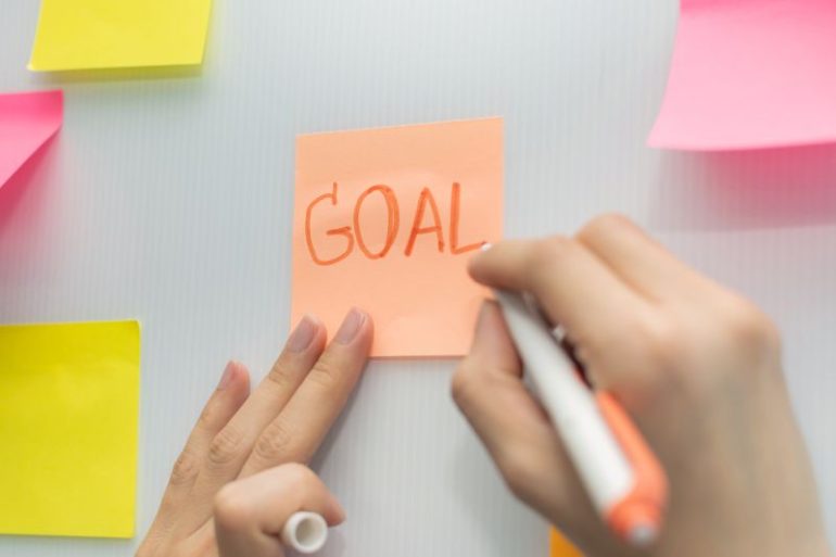 Goal doel bepalen bron: giggsy25 / Shutterstock.com