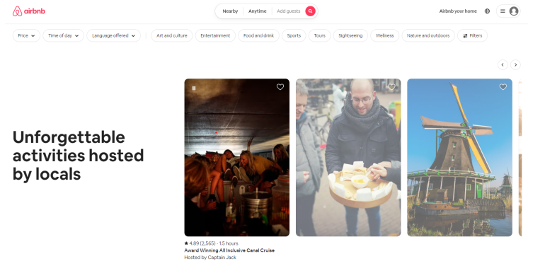 De brand experience van Airbnb.