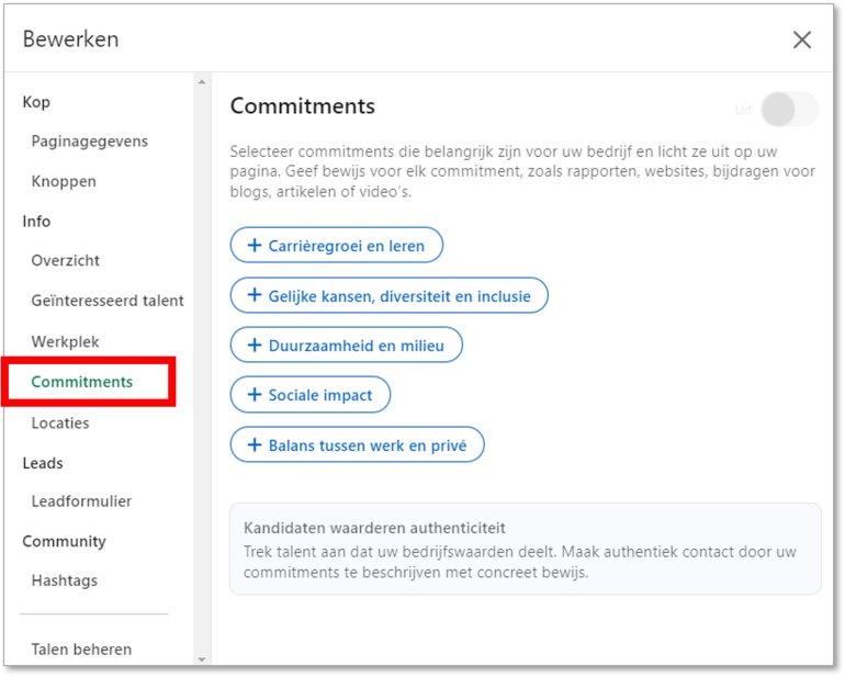 LinkedIn Trends 2024 - Commitments