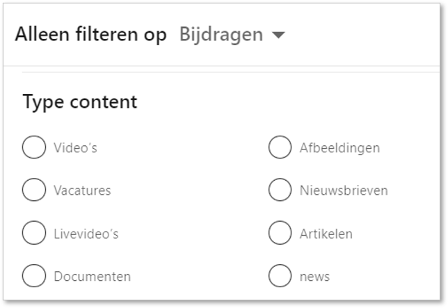 Filter op video - LinkedIn Trend 2024 