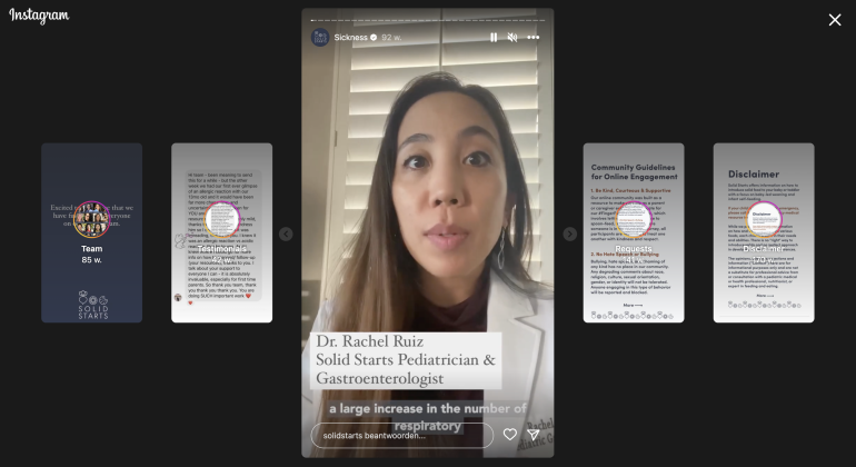 Screenshot Instagram Solid Starts
