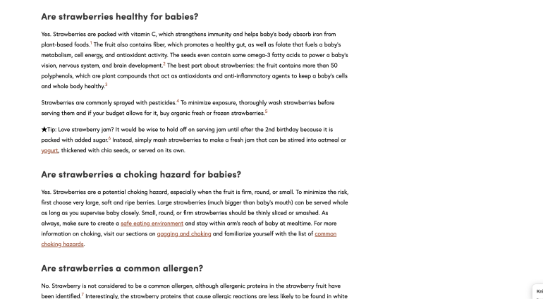 Screenshot website Solid Starts
