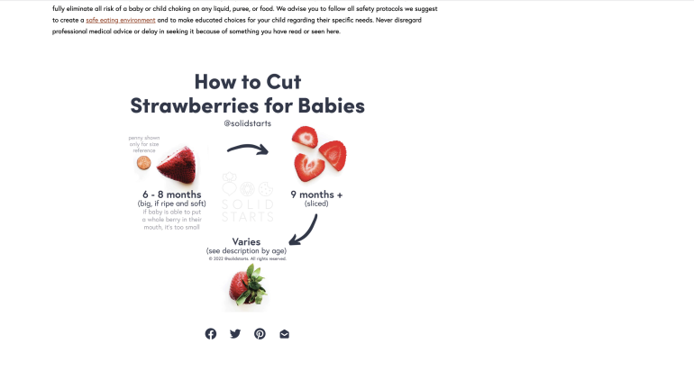 Screenshot website Solid Starts